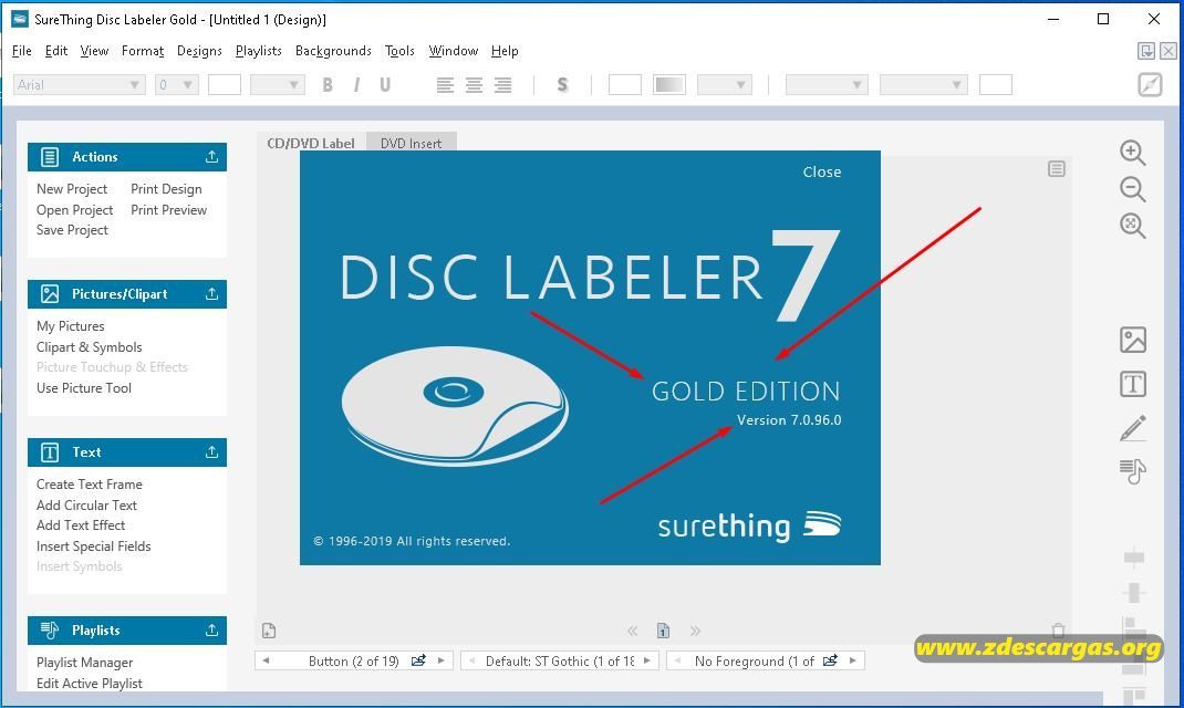 SureThing Disk Labeler 2021 Full Español SureThing Disk Labeler 2021 Full Español