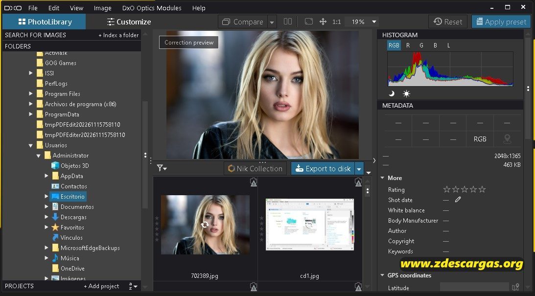 DxO PhotoLab Full Español 2024 DxO PhotoLab Full Español 2024