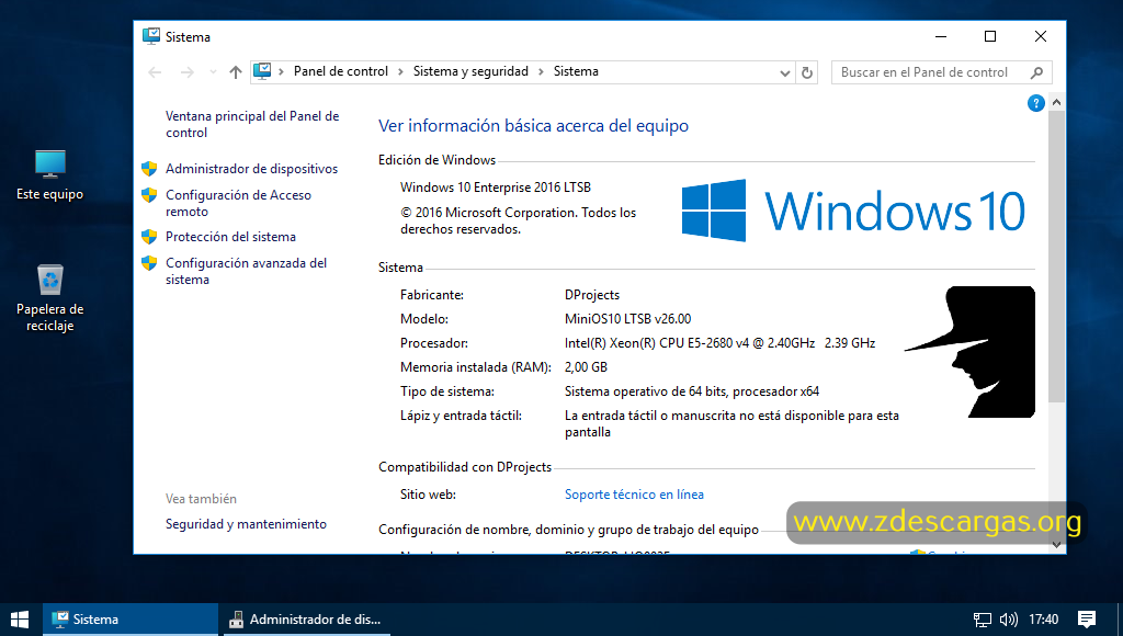 MiniOS 10 Full Español