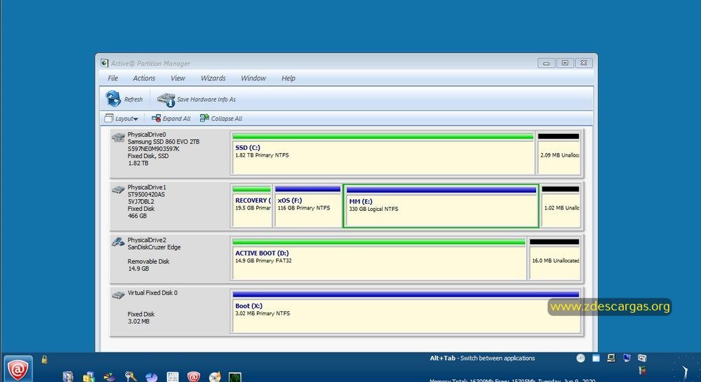 Active Boot Disk Full Español Active Boot Disk Full Español