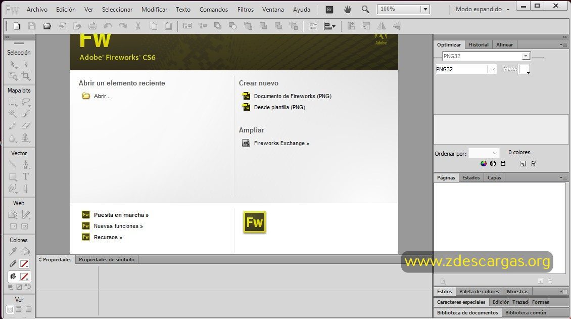 Adobe Fireworks CS6 Full Español Adobe Fireworks CS6 Full Español