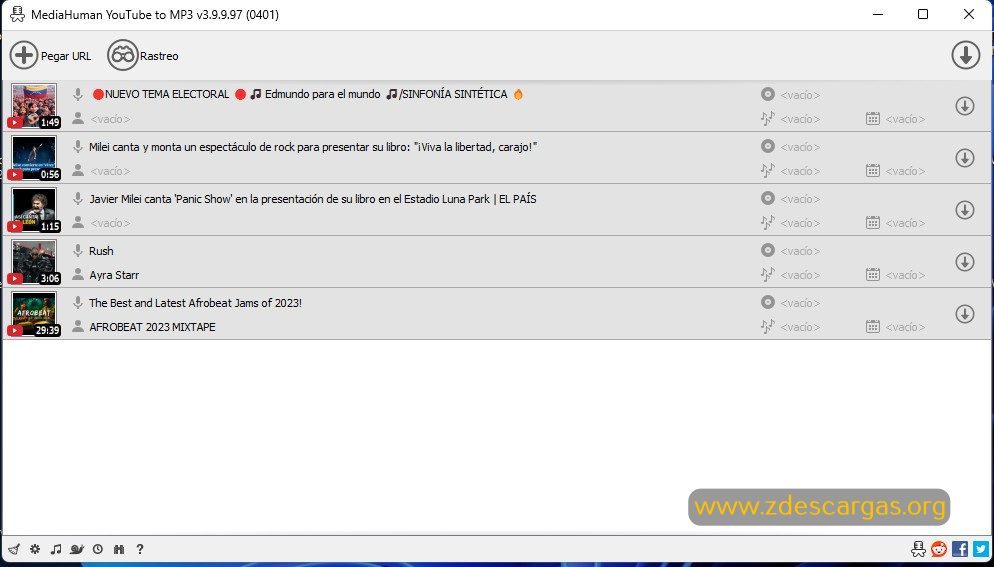 YouTube To MP3 Full Español