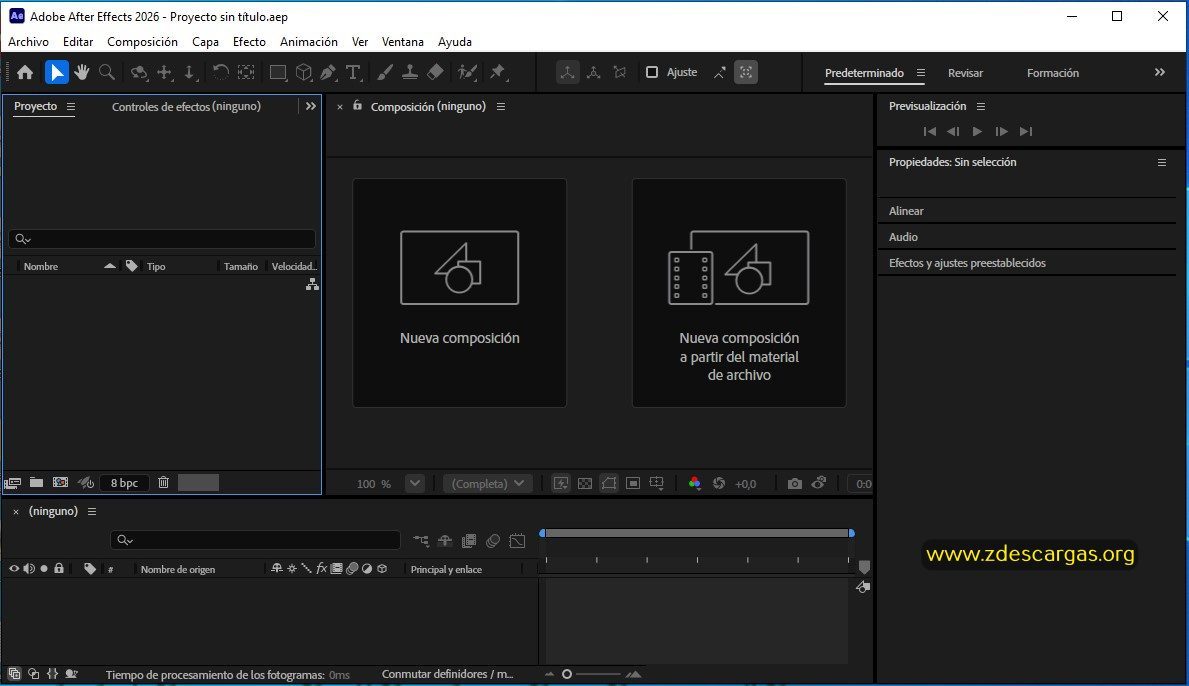 Adobe After Effects 2025 Full Español 
