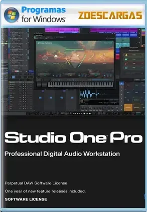 Descargar PreSonus Studio One Pro Full 2025