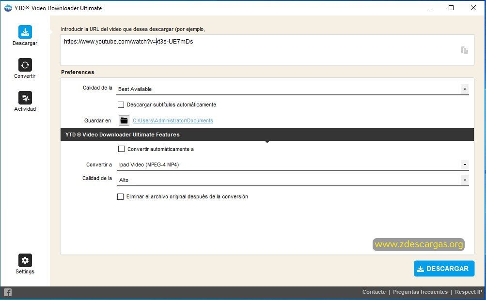 YTD Video Downloader Full