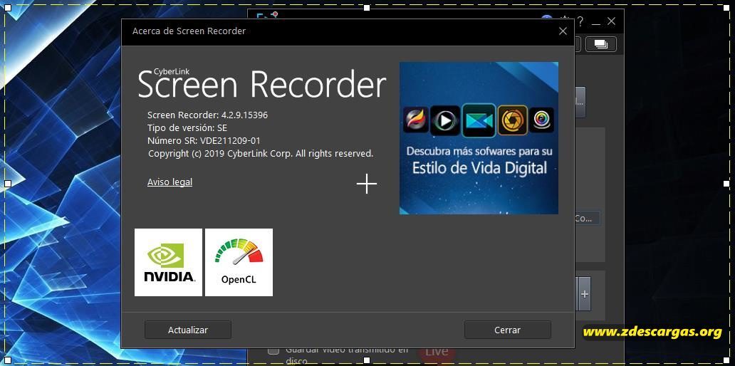 CyberLink Screen Recorder Deluxe 2022 Full Español CyberLink Screen Recorder Deluxe 2022 Full Español
