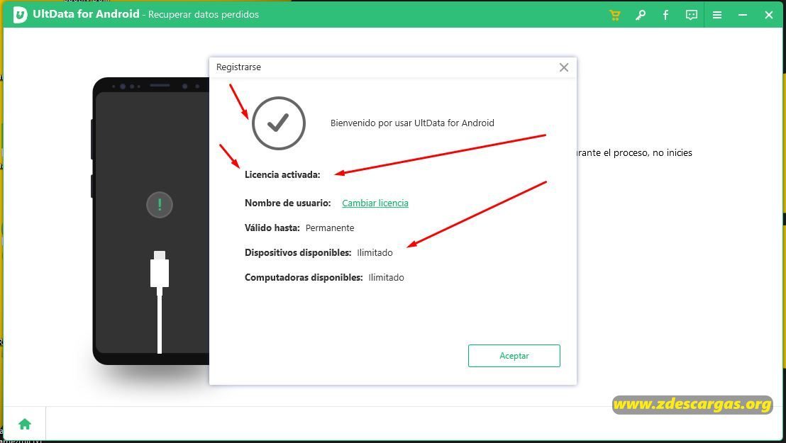 UltData for Android Full Español