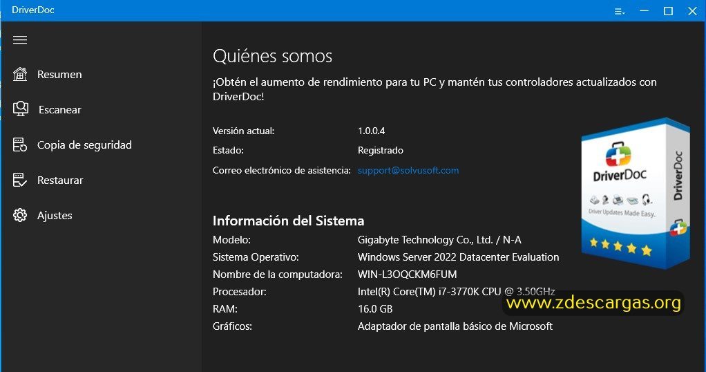 DriverDoc Full Español DriverDoc Full Español