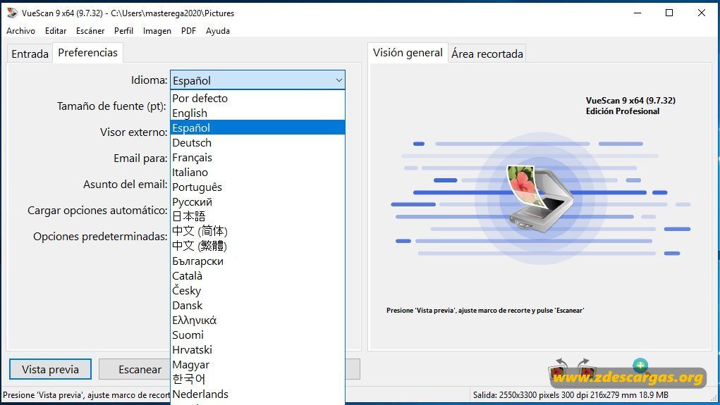 VueScan Pro full español VueScan Pro full español