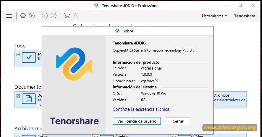 Tenorshare 4DDiG Full Mega y google drive