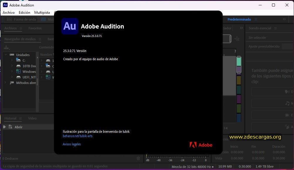 Adobe Audition 2026 Full Español Adobe Audition 2026 Full Español