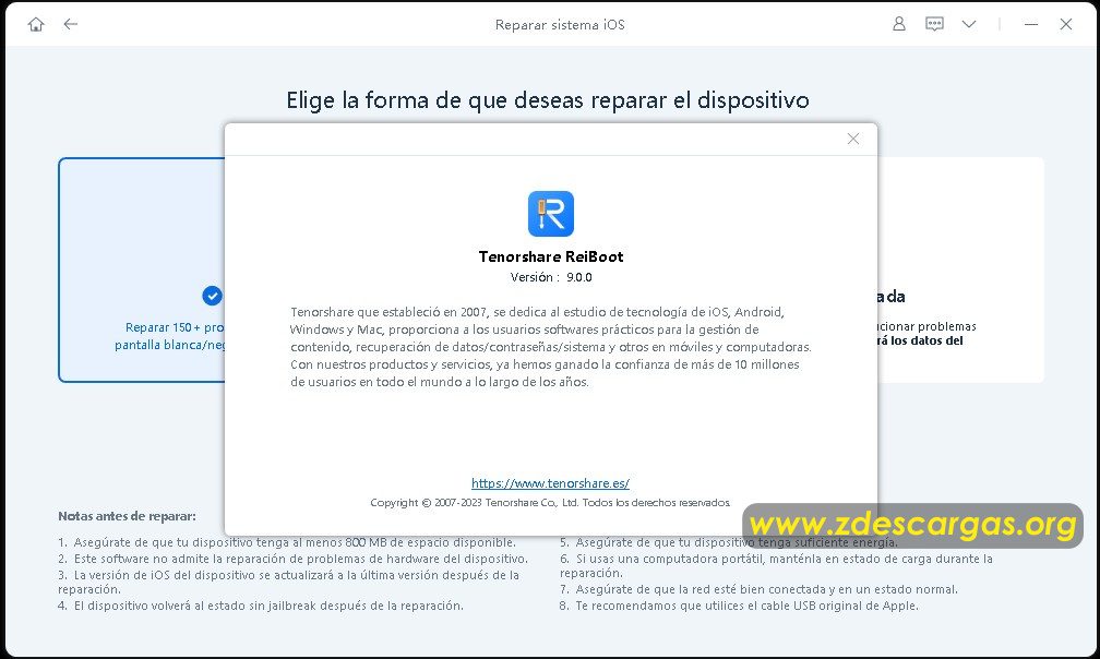 Tenorshare ReiBoot Pro Full Español Tenorshare ReiBoot Pro Full Español