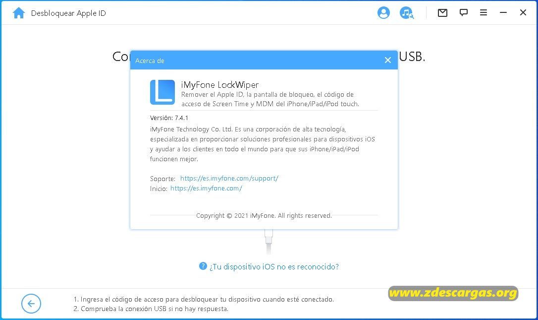 iMyFone LockWiper for ios Full Español