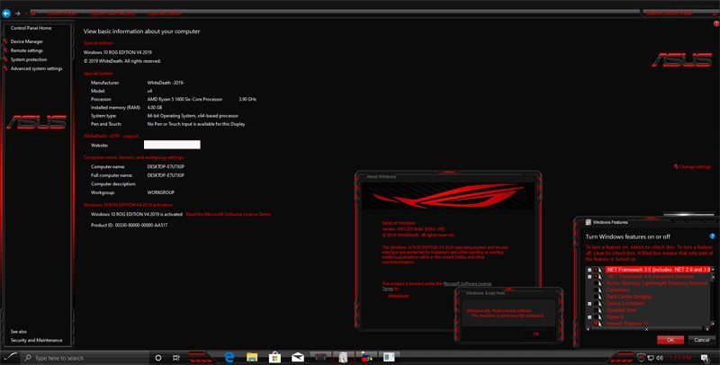 Windows 10 Rog Edition v4 Full Windows 10 Rog Edition v4 Full