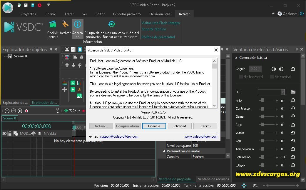 VSDC Video Editor Pro Full Español VSDC Video Editor Pro Full Español