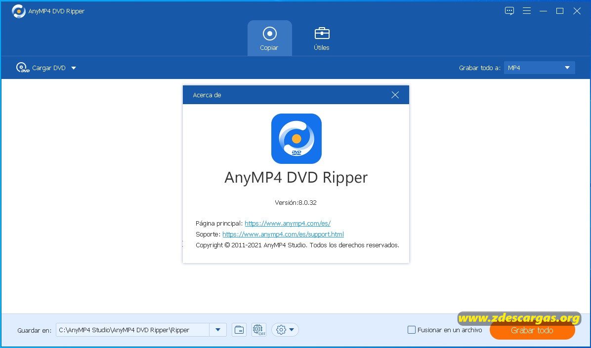 AnyMP4 DVD Ripper Full Español