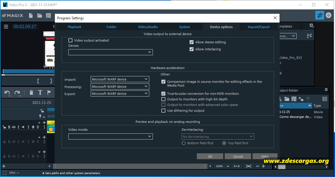 MAGIX Video Pro Full Español