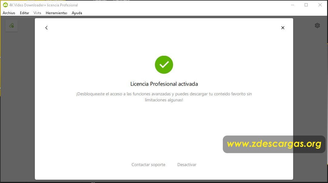 4K Video Downloader Full Español