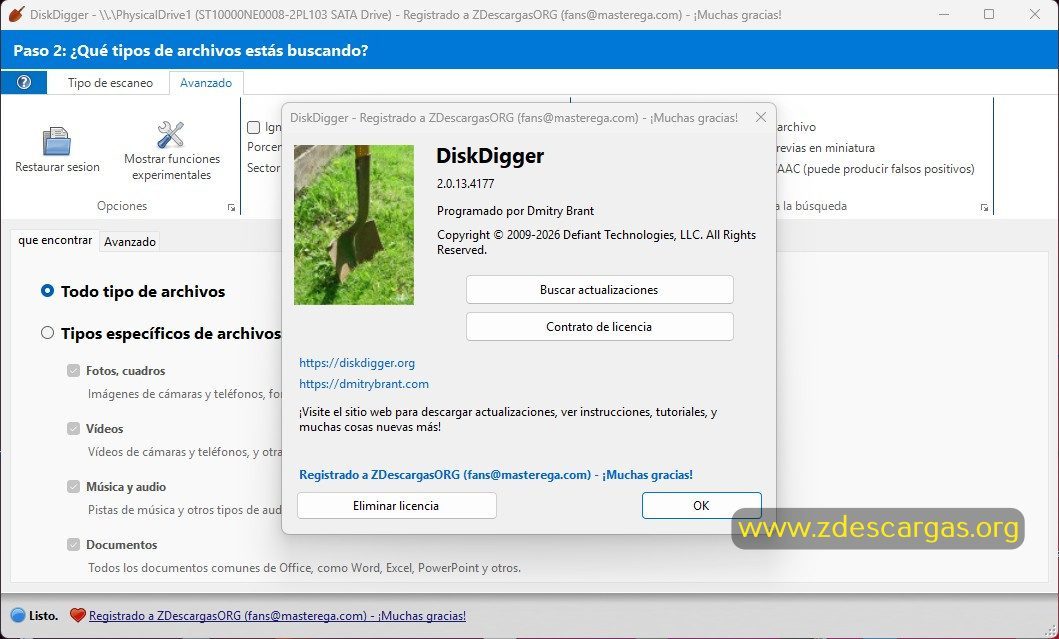 DiskDigger Full Español