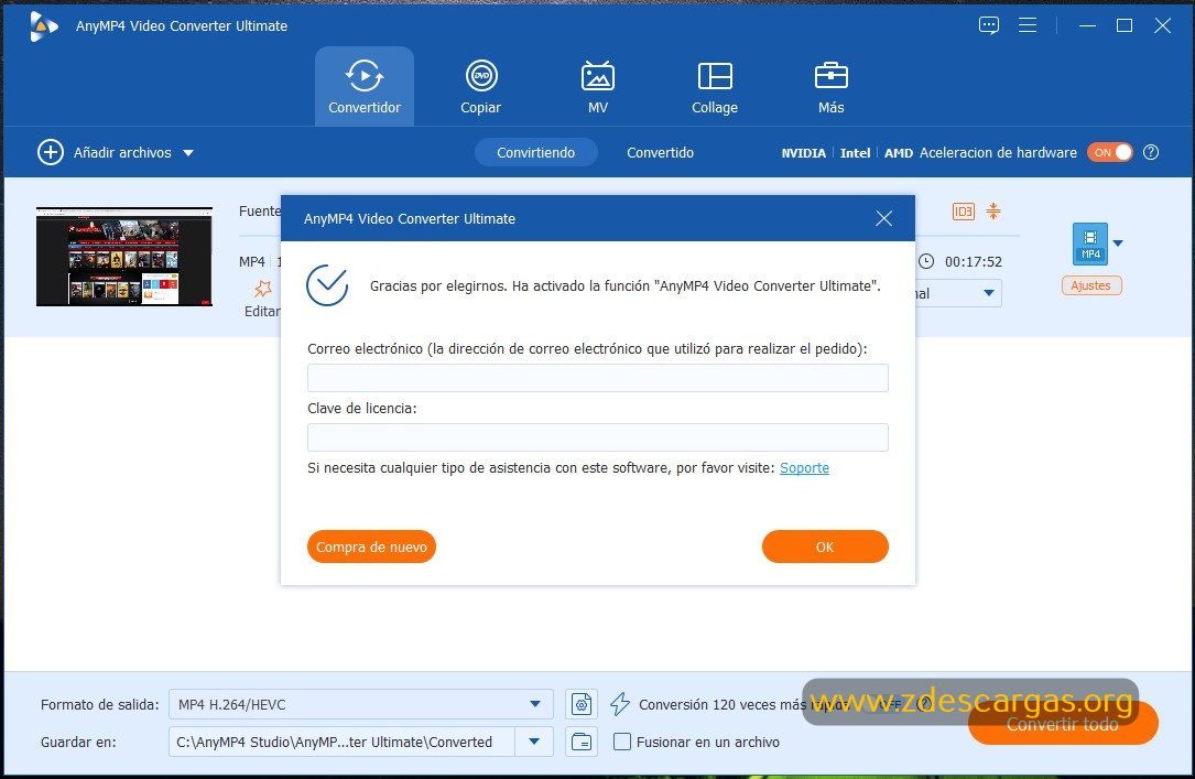 AnyMP4 Video Converter Ultimate Full Español AnyMP4 Video Converter Ultimate Full Español