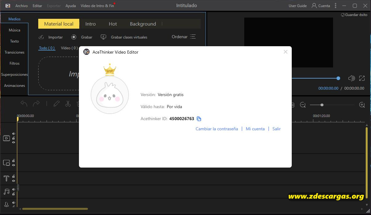 AceThinker Video Editor Full Español