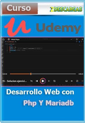 Descargar gratis el curso Desarrollo Web Con Php Y Mariadb Desde Los Fundamentos