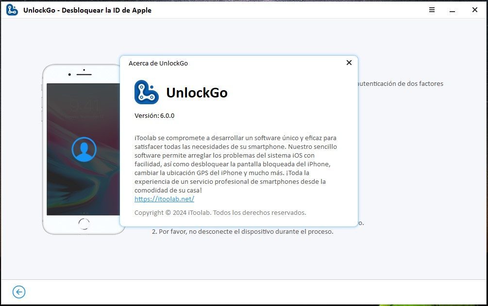 iToolab UnlockGo Full Español