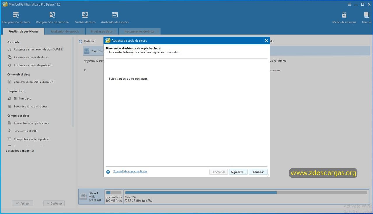 MiniTool Partition Wizard Full Español MiniTool Partition Wizard Full Español