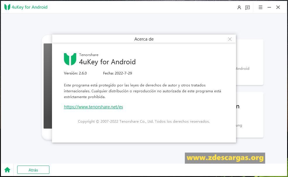 Tenorshare 4uKey for Android Full Español Tenorshare 4uKey for Android Full Español