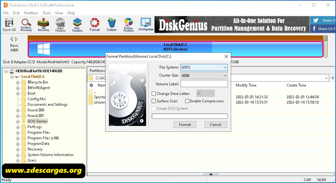 DiskGenius Full Español DiskGenius Full Español