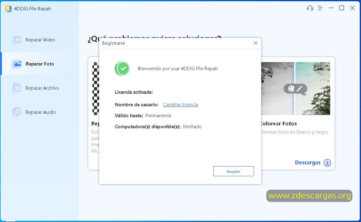 4DDiG File Repair Full Español 4DDiG File Repair Full Español