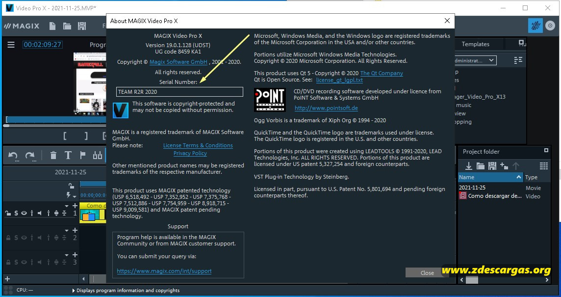MAGIX Video Pro Full Español