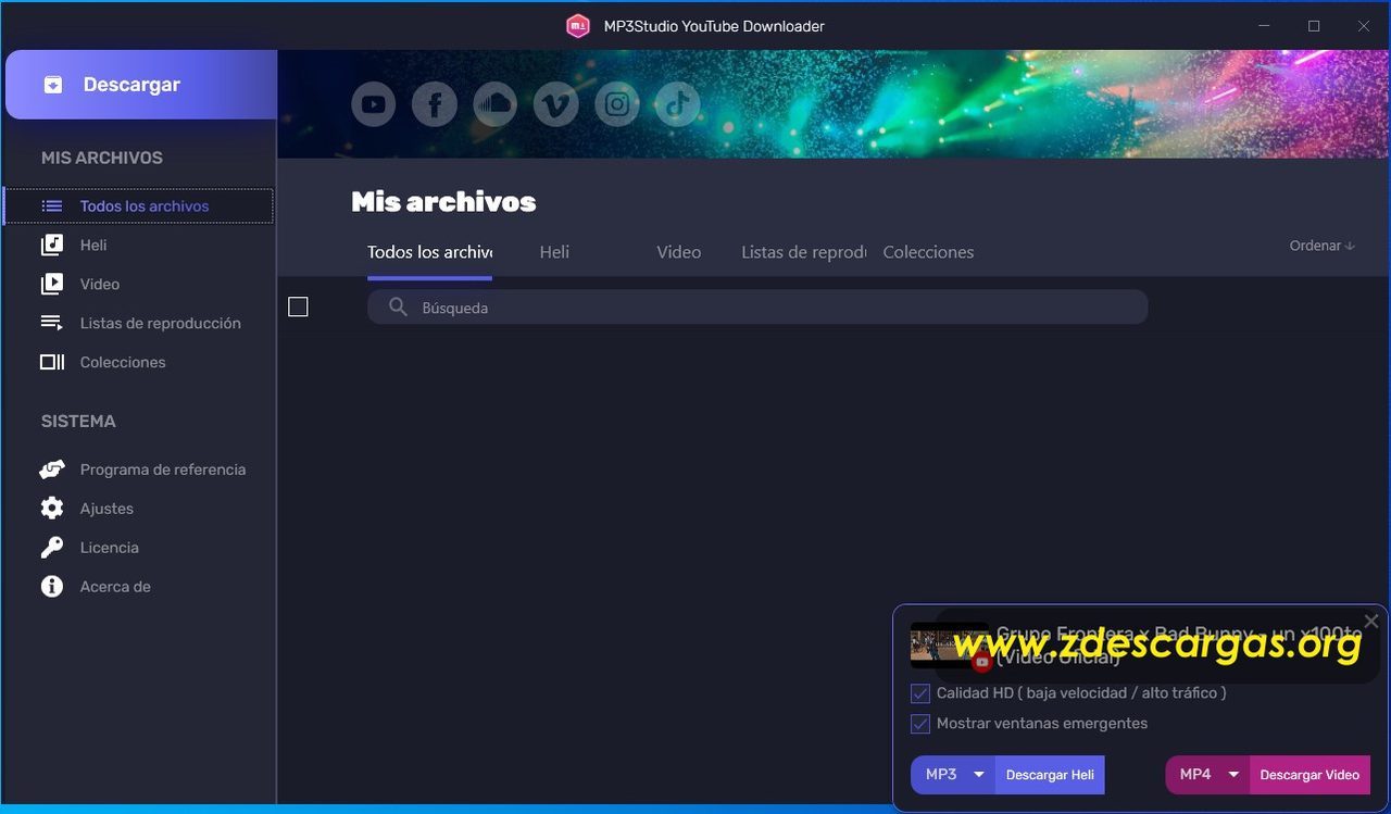 MP3Studio YouTube Downloader Full Español MP3Studio YouTube Downloader Full Español