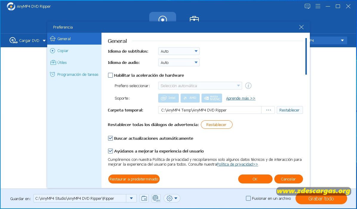 AnyMP4 DVD Ripper Full Español