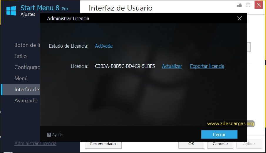 IObit Start Menu Full Español IObit Start Menu Full Español