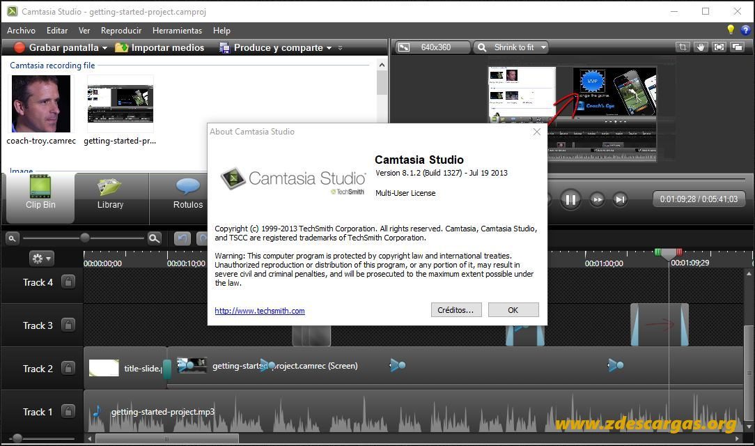 Camtasia Studio 8 Full Español
