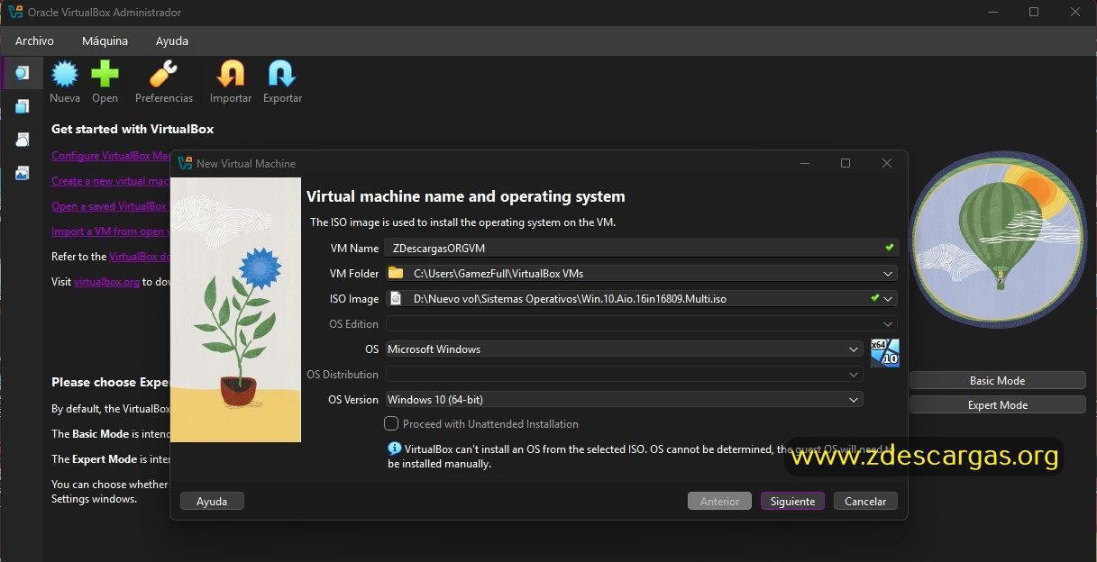 VirtualBox Full Español