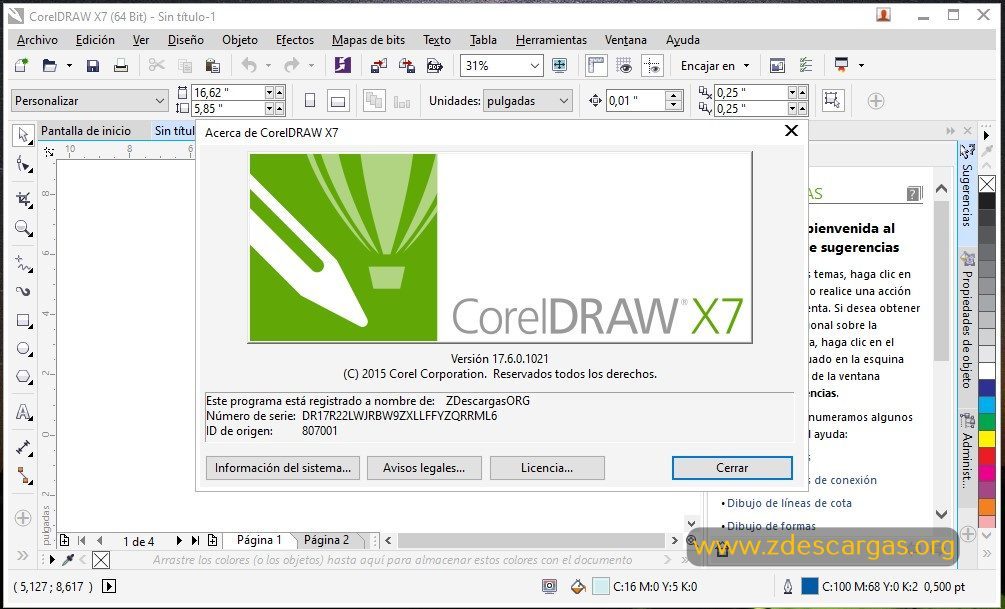 CorelDRAW Graphics Suite X7 Full Español CorelDRAW Graphics Suite X7 Full Español