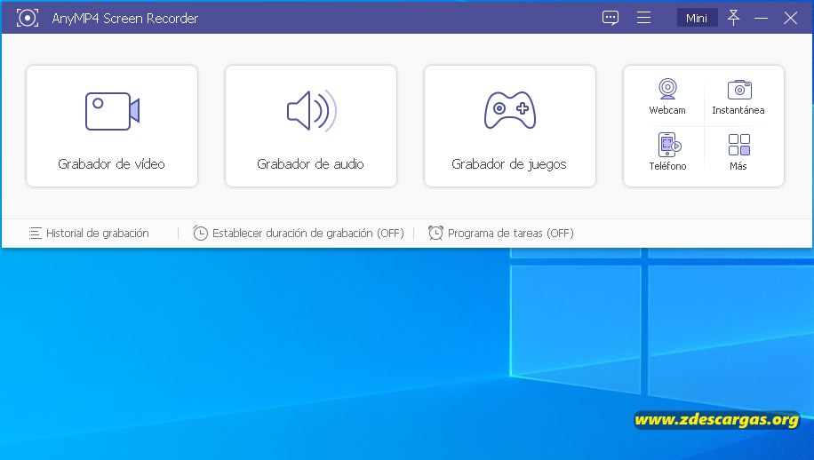 AnyMP4 Screen Recorder 2021 Full Español AnyMP4 Screen Recorder 2021 Full Español