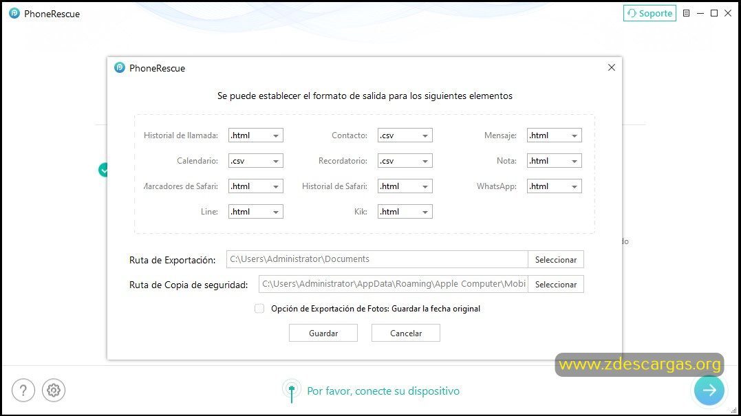 imobie PhoneRescue Full Español