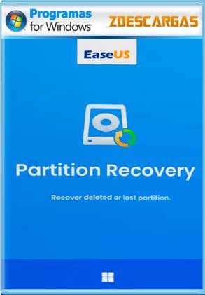 Descargar EaseUS Partition Recovery Full Español Gratis