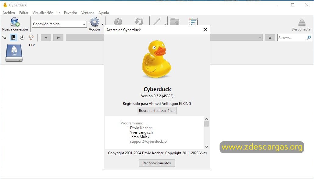 Cyberduck Full Español