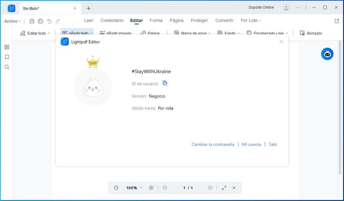 LightPDF Editor Full Español