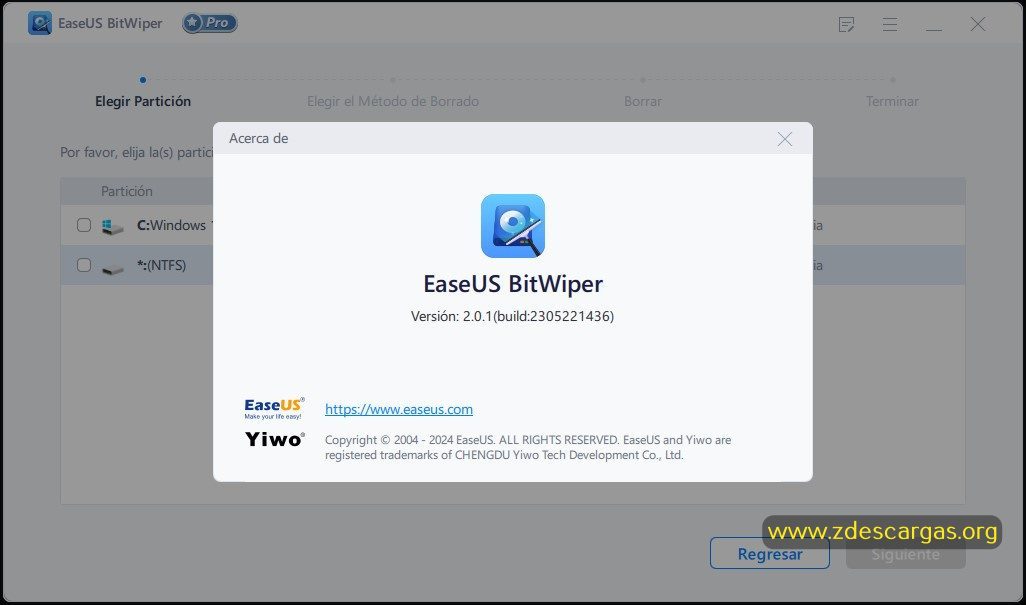 EaseUS BitWiper Pro Full Español EaseUS BitWiper Pro Full Español
