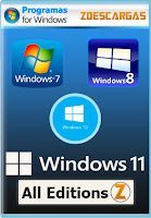 Windows (7,8.1,10,11) TEU All Editions (AIO) Español [Mega]