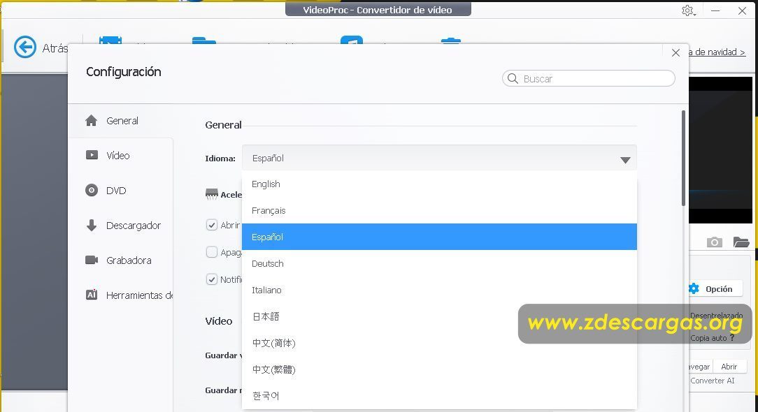 VideoProc Converter AI Full Español VideoProc Converter AI Full Español