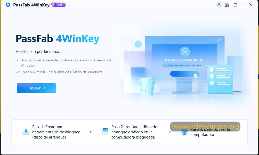 PassFab 4WinKey Full Español PassFab 4WinKey Full Español