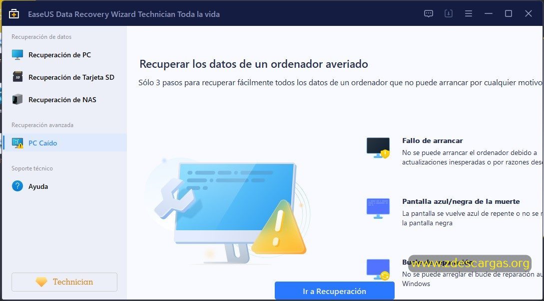 EaseUS Data Recovery Wizard Full Español EaseUS Data Recovery Wizard Full Español