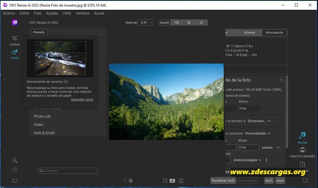 ON1 Resize AI Full Español ON1 Resize AI Full Español