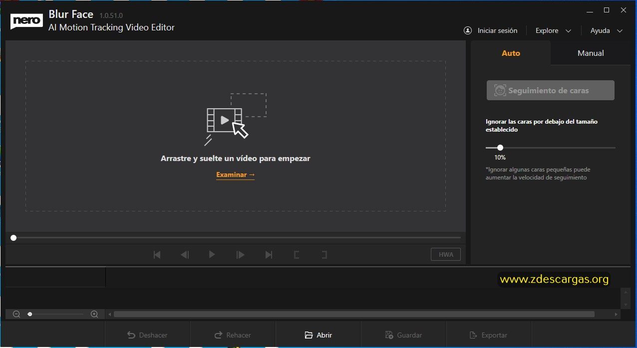 Nero Blur Face AI Full Español